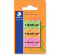 Blister 3 Gommes Fluos Assorties Sans Latex 526f C35