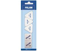 Blister 3 Gommes Triangulaires 4045 Caoutchouc Synthétique + 2 Gommes 430 Caoutchouc Synthétique