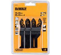 Blister 3 lames pour multi-cutter - DEWALT - DT20713-QZ