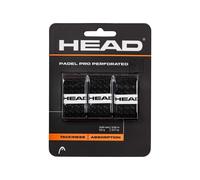 Head Overgrip Padel Pro Perforé 3 pièces Noir One-Size