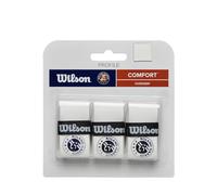 Wilson Roland-Garros Surgrip pour Raquette de Tennis Unisexe, Blanc/Bleu Marine