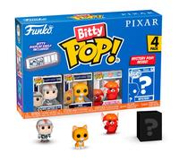 Blister 4 figurines Bitty POP Disney Pixar L'Éclair Funko