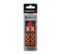 Blister (4 Pcs) Anti-vibration Bullpadel Ease Vibe Orange