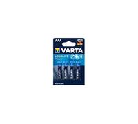 Blister 4 piles LR03/AAA Longlife Power VARTA (1.5V, alcaline)