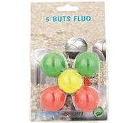 EASYKADO - Blister 5 Cochonnets Buts Fluo