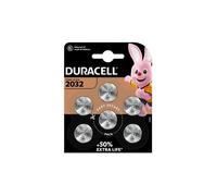 Duracell Pile bouton CR2032 – Lithium – Lot de 6 (blister)