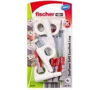 Fischer DuoPower 8x40 EasyHook Loop K (4) Assortiment de chevilles 557927 1 set