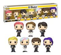 BLISTER 7 BTS POP FIGURES BUTTER EXCLUSIVE - Figurine de collection de haute qualité et détails précis - Figurine de collection idéale pour les fans et les collectionneurs - Figurine de collection rés