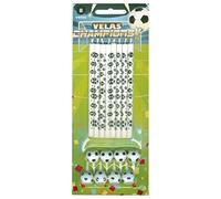 Blister 8 velas fútbol