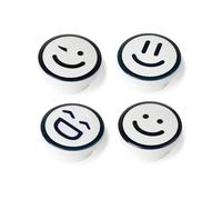 Blister Avec 4 Boutons Ronds De Meubles En Bois Finition Décorative Mod.M9 Ø38mm Rei.