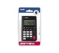 Calculatrice Milán avec étuis noir 10x7
