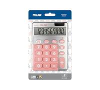 Blister calculatrice de bureau 10 chiffres, Silver rose