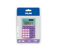 Blister calculatrice Pocket 8 chiffres, Sunset lilas-rose