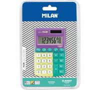 Blister calculatrice Pocket 8 chiffres,Sunset turquoise-jaune