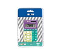 Blister calculatrice Pocket 8 chiffres, Sunset turquoise-jaune