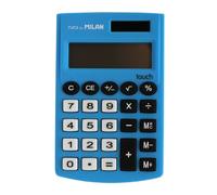 Blister calculatrice Pocket bleue 8 chiffres avec étui