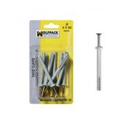 Blister cheville clou MN 6x60 mm (10 unités)