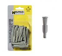 Blister cheville multifonction MU 10x60 mm (10 unités)