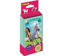 Blister - Collection de cartes pour les fans de chevaux - Contient 3 Pochettes de 8 cartes + 1 Carte en Édition Limitée Multicolore G