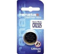 Blister de 1 Pile bouton lithium CR2325 3V 190 mAh G