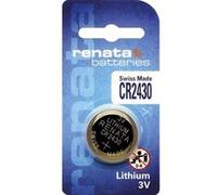 Blister de 1 Pile bouton lithium CR2430 3V 285 mAh G