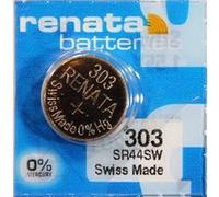 Blister de 1 pile bouton oxyde argent X303 SR44SW Argent G