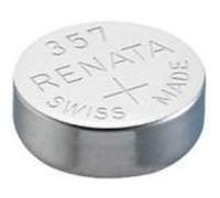 Blister de 1 Pile bouton oxyde argent X357 SR44W Argent G