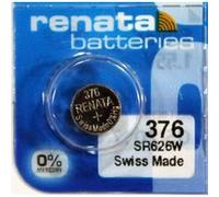 RENATA Blister de 1 Pile bouton oxyde argent X376 SR626SW