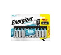 - Blister de 10 Piles - ENR Max Plus - AA - Piles Alcalines
