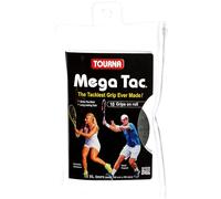 Tourna Grip Surgrips Mega Tac Blister de 10 Noir