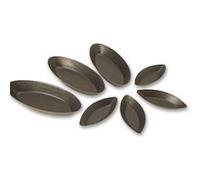 Blister de 12 barquettes unies Exopan professionnelles 120* 50* 14 mm G