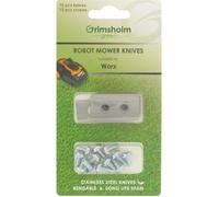 Blister de 12 lames pour robots WORX LANDROID M1000, WG754E, WG791E
