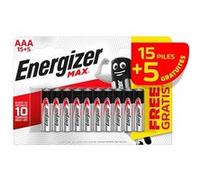 Blister de 15 piles + 5 piles offertes LR03 Max