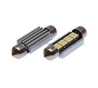 Blister de 2 ampoules LED SV8,5 13 x 39 mm SMD5050 12 V CAN BUS