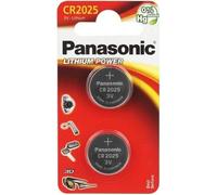 blister de 2 piles CR2025 PANSONIC