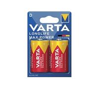 Blister de 2 piles LONGLIFE Max Power LR20 D 1,5V - VARTA - 4714110401