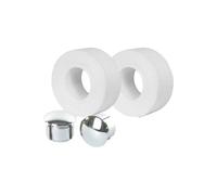 Velox Ruban de guidon Tressostar Coton Blanc Mixte Adulte Taille Unique