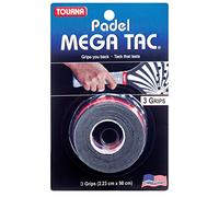 Tourna Grip Grip Padel Mega TAC Pack de 3 Noir XL Adulte Unisexe