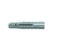 Blister de 4 chevilles multi-matériaux + vis + crochet droits UX 8x50mm FISCHER 40236