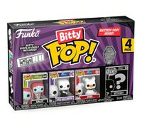 Blister de 4 figurines Bitty Pop Disney L'Etrange Noël de Monsieur Jack Sally - Blister de figurines de haute qualité - Blister de figurines aux détails réalistes - Blister de figurines parfait pour l