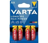 Blister de 4 piles LONGLIFE Max Power LR06 AA 1,5V - VARTA - 4706110404 G