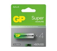 Blister de 4 piles 'Super' LR6 AA Alcaline - 82101