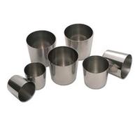 Blister de 6 darioles rondes inox professionnelles à 45 mm de diamétre G