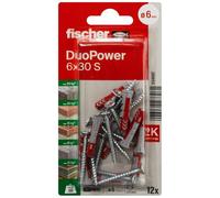 Fischer 534997 DuoPower 6 x 30 S K NV Set de chevilles 30 mm 6 mm 1 set