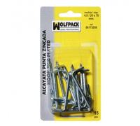 Blister gonds à pointe zinguée 2,1/14x25 mm. (50 unités)