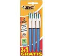 BLISTER OF 2+1 BIC 4-COLORS MEDIUM G
