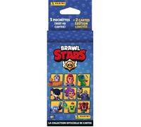 Blister - PANINI - BRAWL STARS TC - 5 pochettes - 2 cartes édition limitée - 40 cartes
