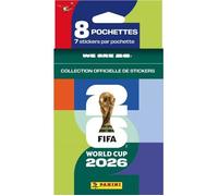 Panini Coupe du Monde DE LA FIFA 2026 Stickers - Blister 8 Pochettes