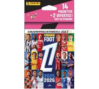 Panini Foot 2025-26 Ligue 1 McDonald's Blister 14 Pochettes + 2 offertes