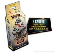 Blister Panini Jurassic World Tcg 5 Pochettes 40 Cartes Fr/En